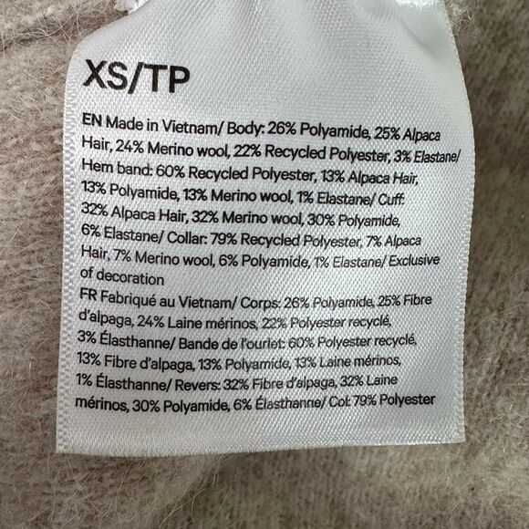 Lululemon XS Alpaca Wool-blend V-neck Sweater - Picture 7 of 10